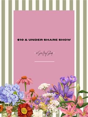 $10 & Under Share Show - Like This Flyer To Be Notified ✨